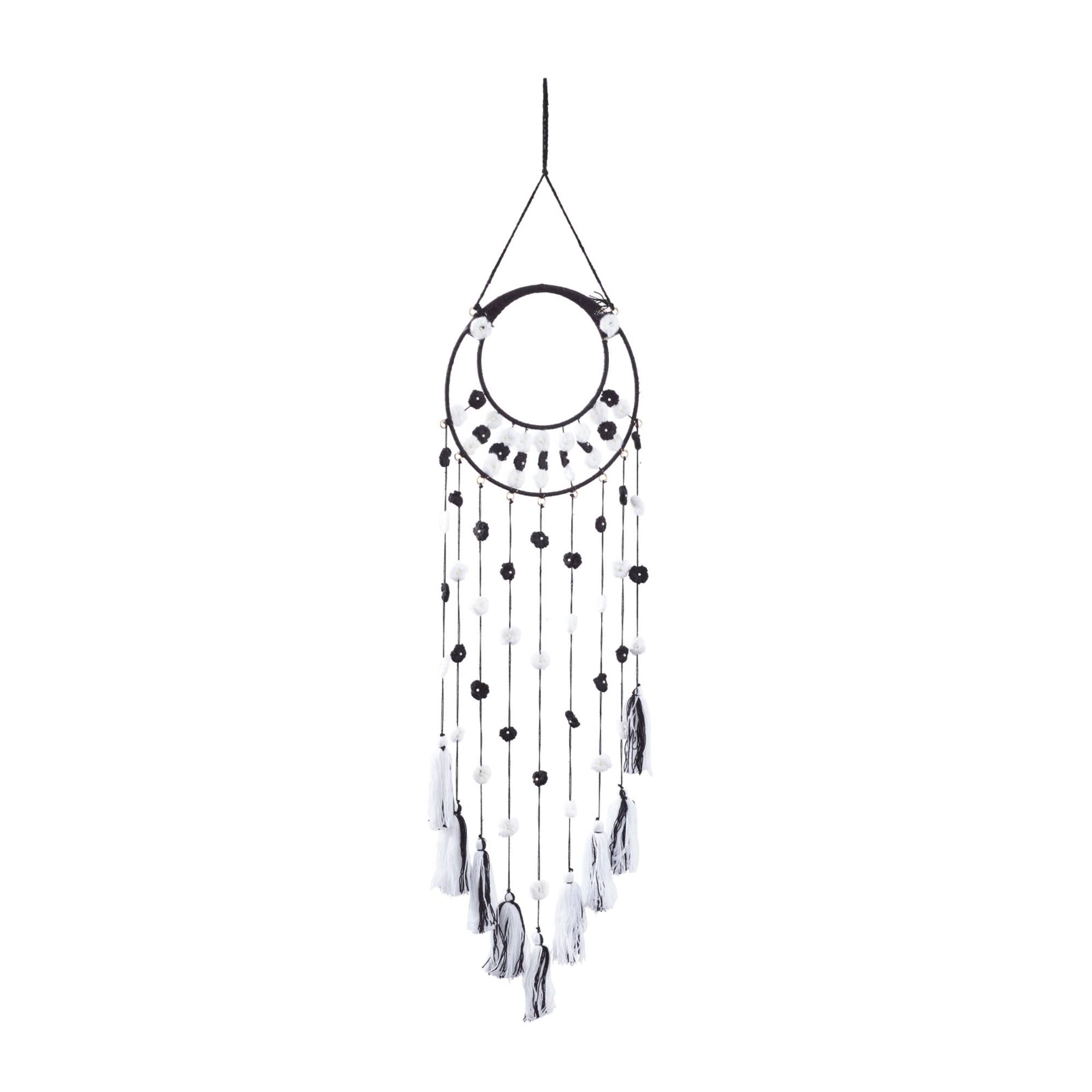 Black Metal Bohemian Wall Decor, 55" x 12"